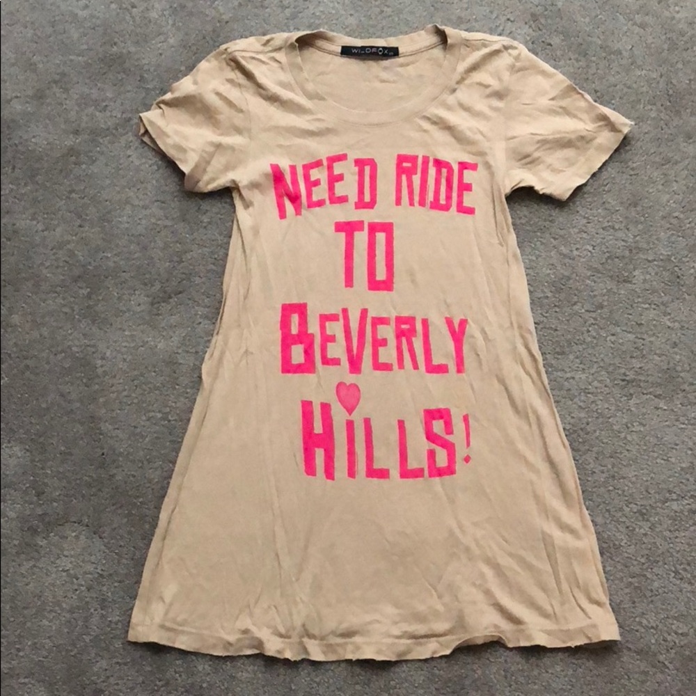 Wildfox Beverly Hills Graphic Tee - Size XS